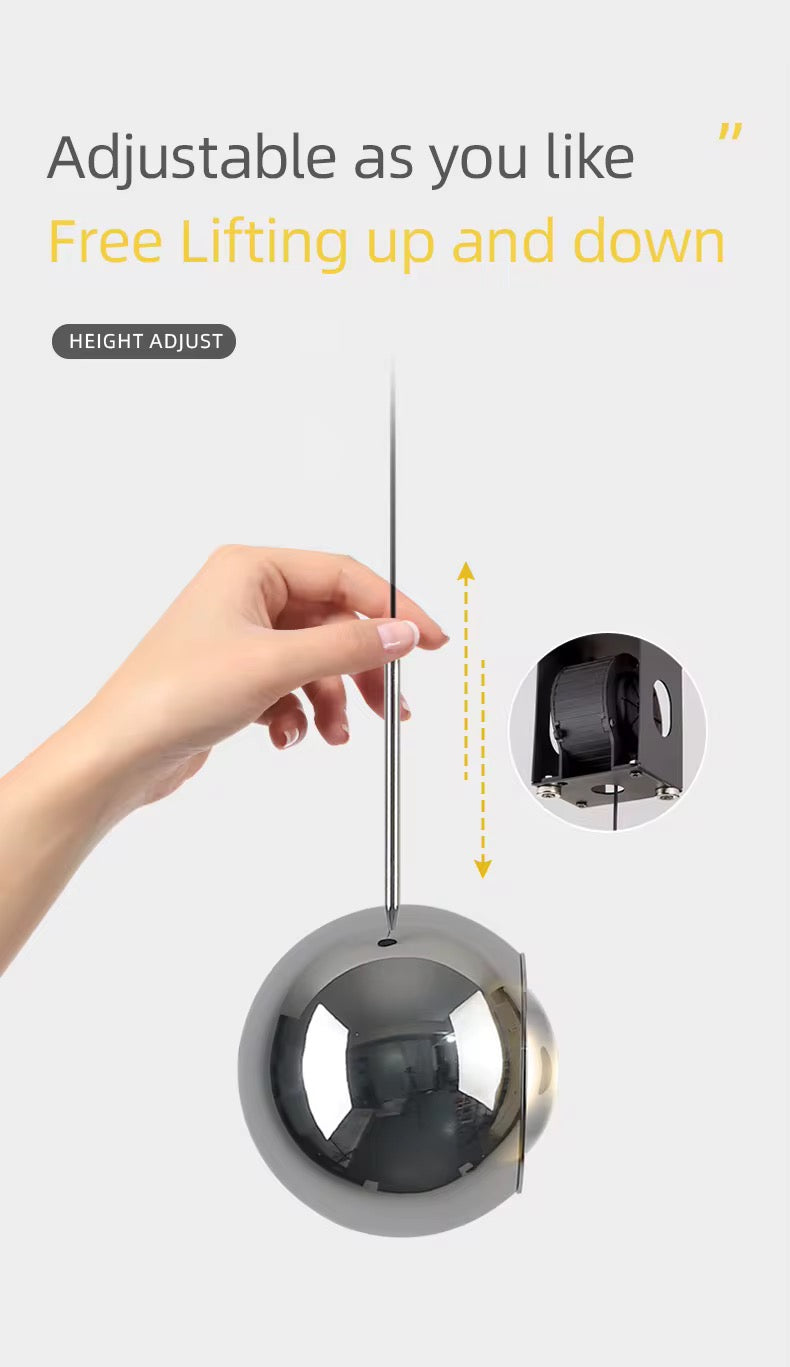 Minimalist Pendant Lamp - Soft Secondary Lighting for Indirect Illumination in Rooms